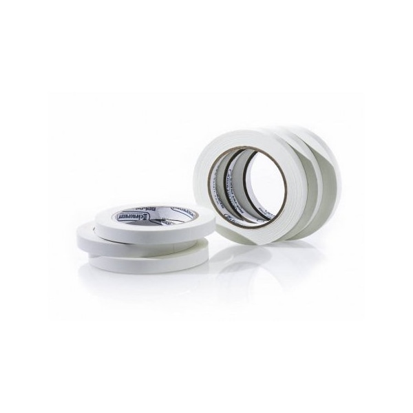Write-On Label Tape, White, 1/2" Roll